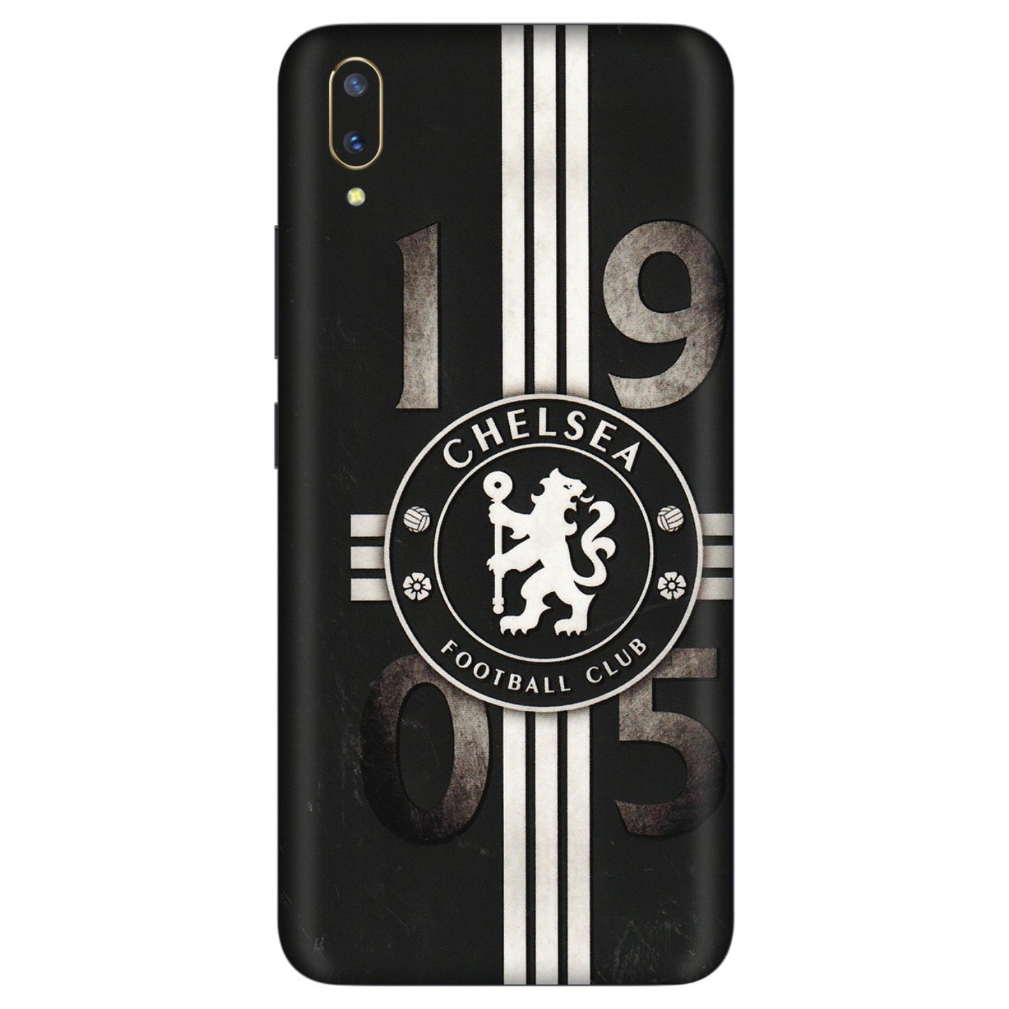 VIVO Z/V/X/T/U/S Series Phone Skins (All Models) - Chelsea Fan Club - 3D Embossed Finish (L-36) Vivo V11 Pro