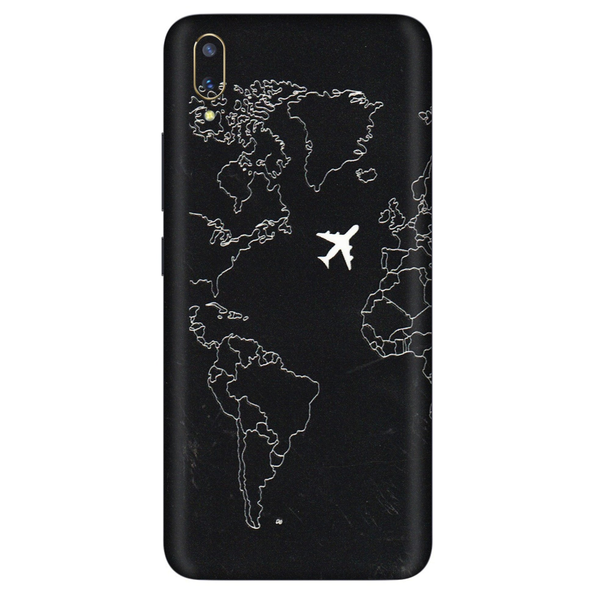 VIVO Z/V/X/T/U/S Series Phone Skins (All Models) - Never Ending Travel - 3D Embossed Finish (L-79) Vivo V11 Pro