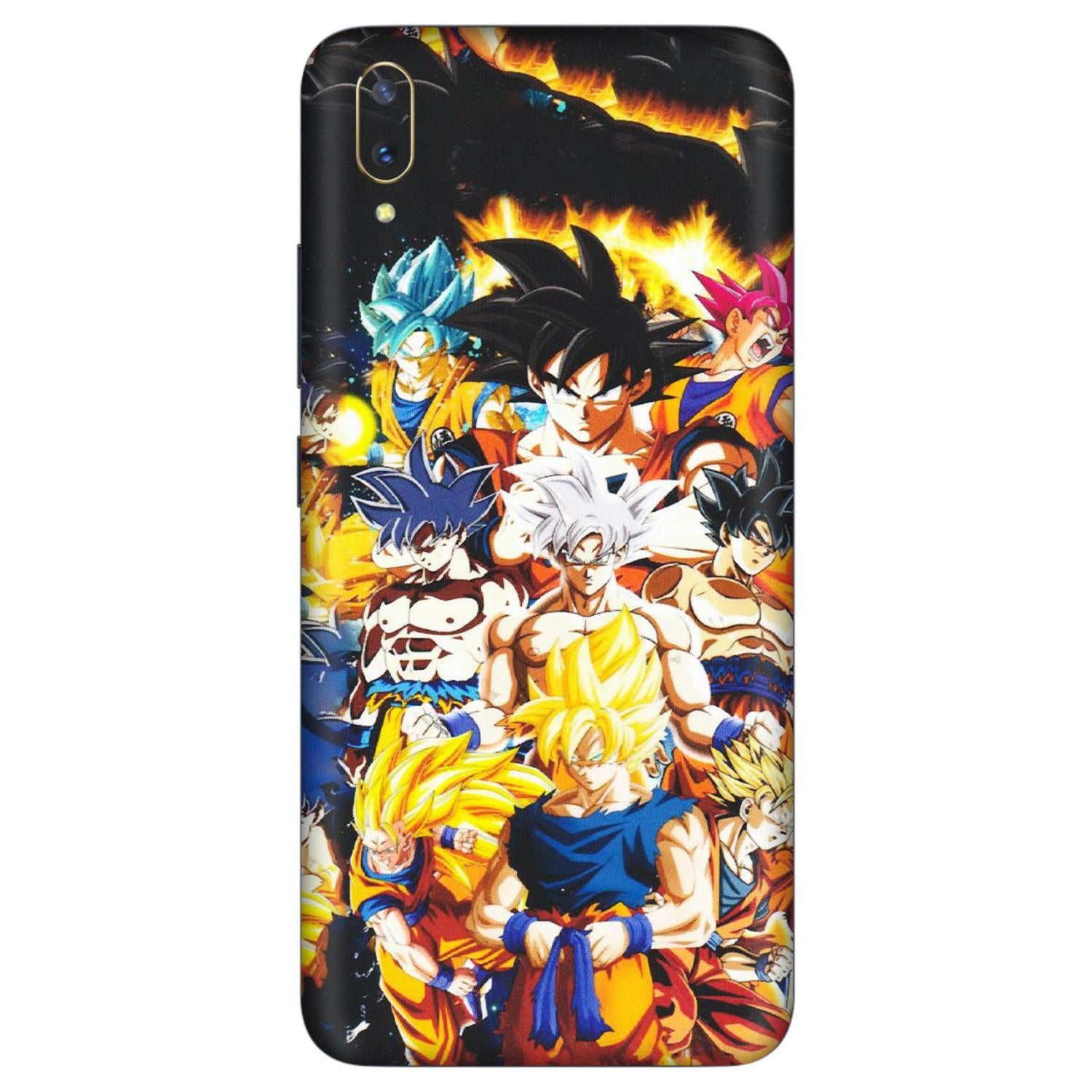 VIVO Z/V/X/T/U/S Series Phone Skins (All Models) - Ultimate Dragon Ball Z - Matte Finish (M-100) Vivo V11 Pro