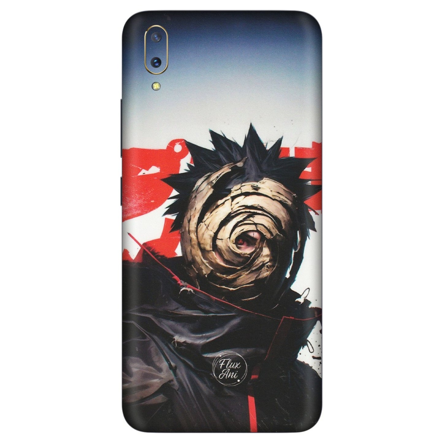 VIVO Z/V/X/T/U/S Series Phone Skins (All Models) - Obito Uchiha Cool Anime - Matte Finish (M-134) Vivo V11 Pro
