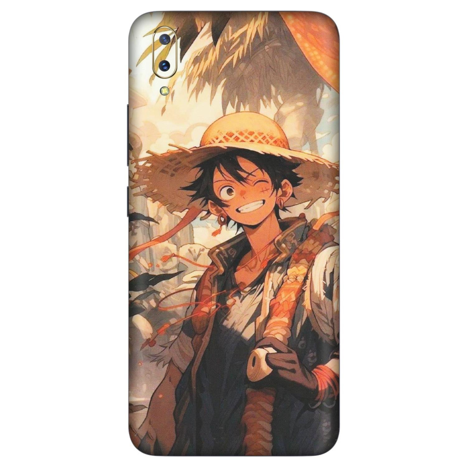 VIVO Z/V/X/T/U/S Series Phone Skins (All Models) - Anime Character Smile - Matte Finish (M-33) Vivo V11 Pro
