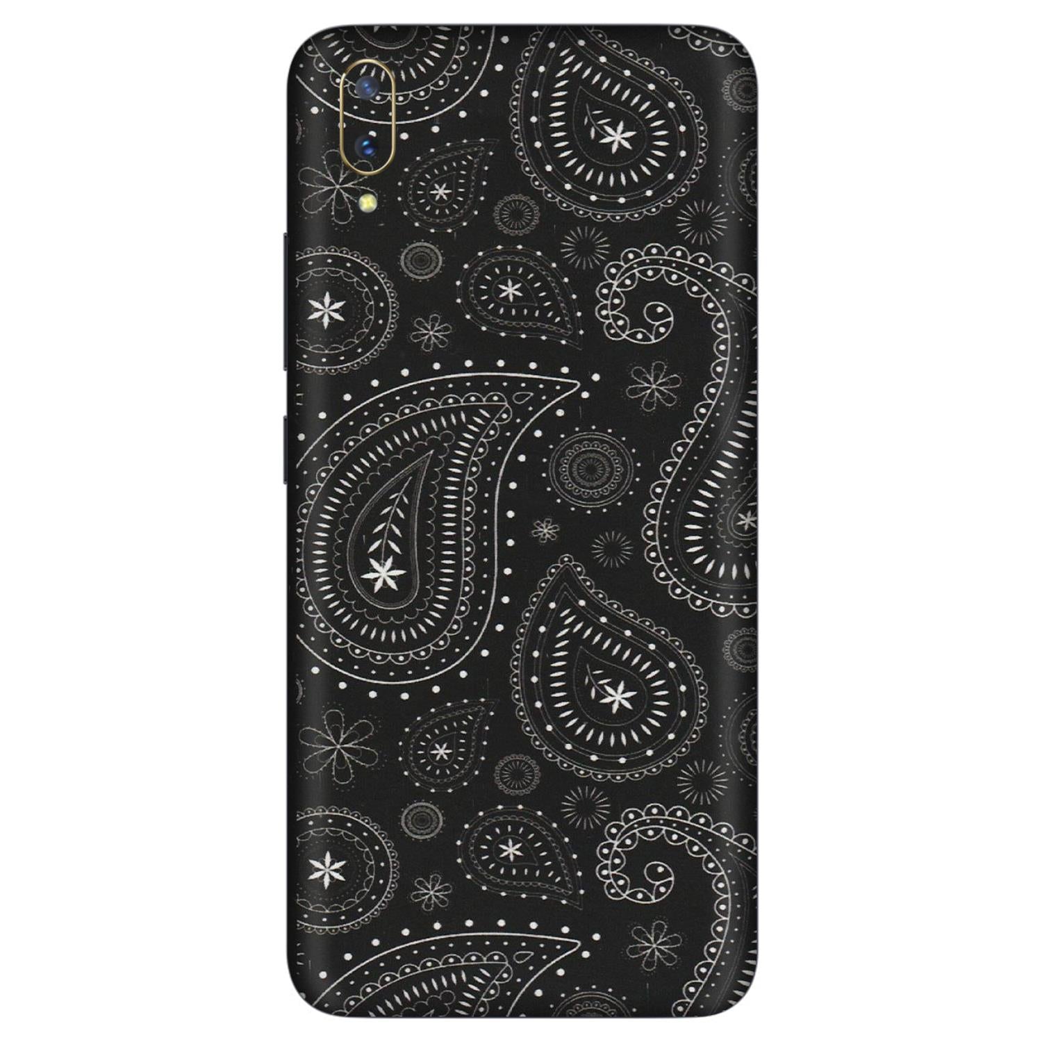 VIVO Z/V/X/T/U/S Series Phone Skins (All Models) - Black Sober Kerry - Matte Finish (M-37) Vivo V11 Pro