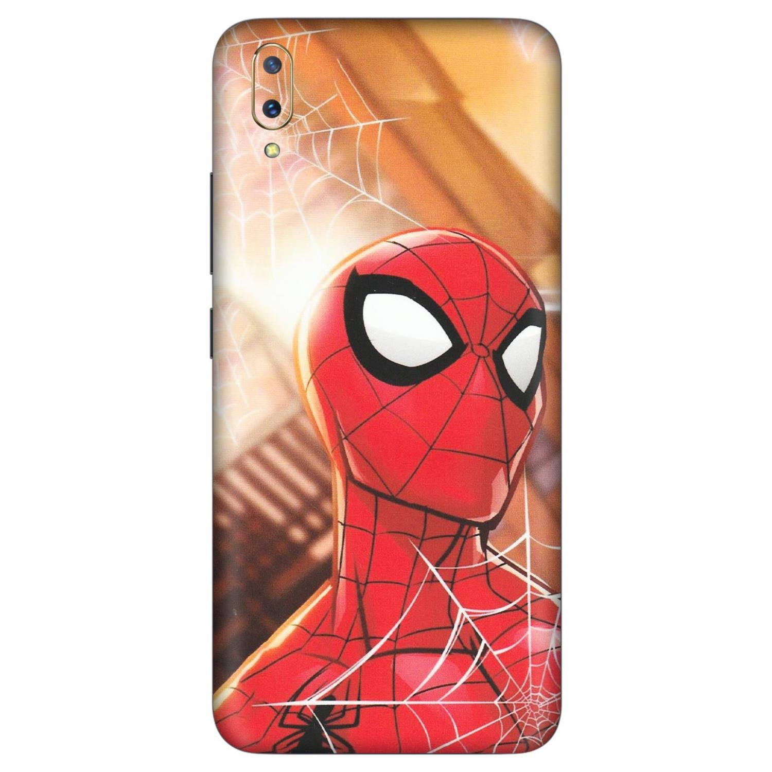 VIVO Z/V/X/T/U/S Series Phone Skins (All Models) - Spiderman Face New - Matte Finish (M-41) Vivo V11 Pro
