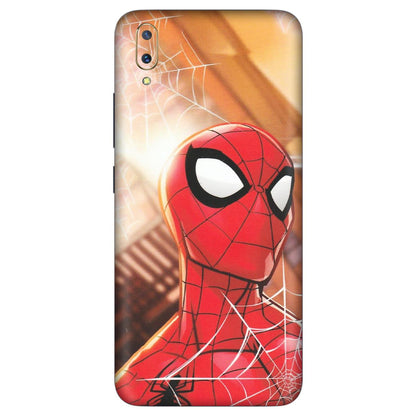 VIVO Z/V/X/T/U/S Series Phone Skins (All Models) - Spiderman Face New - Matte Finish (M-41) Vivo V11 Pro