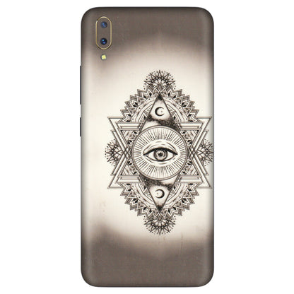VIVO Z/V/X/T/U/S Series Phone Skins (All Models) - Illuminati Great Eye - Transparent Finish (T-14) Vivo V11 Pro