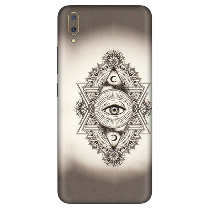 VIVO Z/V/X/T/U/S Series Phone Skins (All Models) - Illuminati Great Eye - Transparent Finish (T-14) Vivo V11