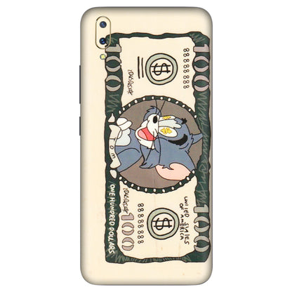 VIVO Z/V/X/T/U/S Series Phone Skins (All Models) - One Hundred Dollar Tom - Transparent Finish (T-16) Vivo V11