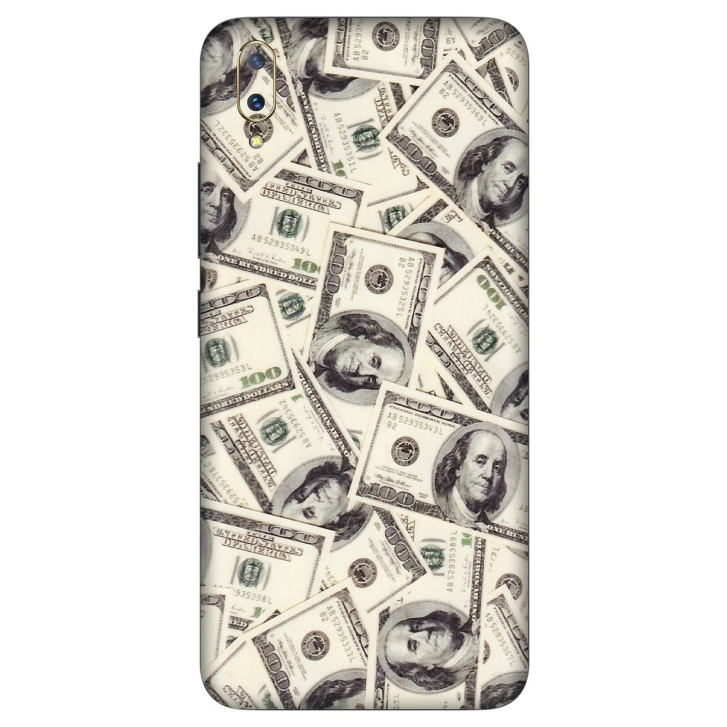 VIVO Z/V/X/T/U/S Series Phone Skins (All Models) - Dollar Lover - Transparent Finish (T-17) Vivo V11