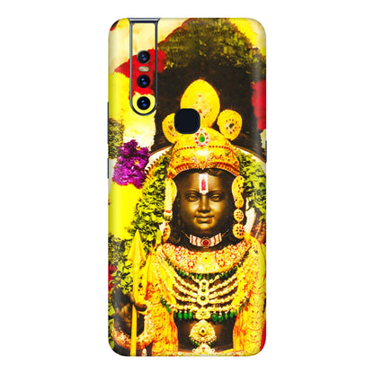 VIVO Z/V/X/T/U/S Series Phone Skins (All Models) - Ram Lalla Ayodhya - 3D Embossed Finish (L-103) Vivo V15