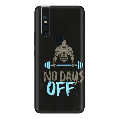 VIVO Z/V/X/T/U/S Series Phone Skins (All Models) - Gym Lover - 3D Embossed Finish (L-127) Vivo V15