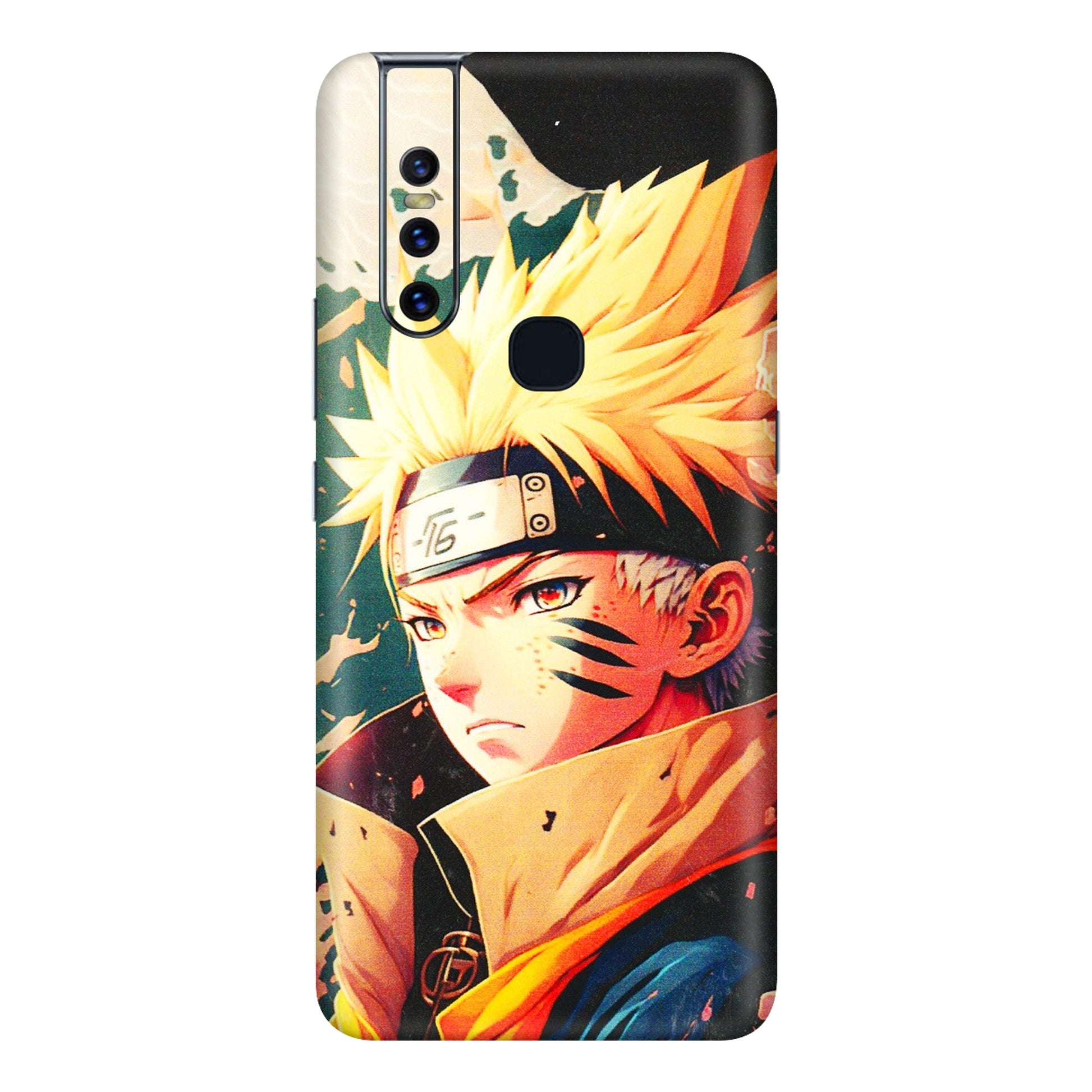 VIVO Z/V/X/T/U/S Series Phone Skins (All Models) - New Naruto - 3D Embossed Finish (L-148) Vivo V15