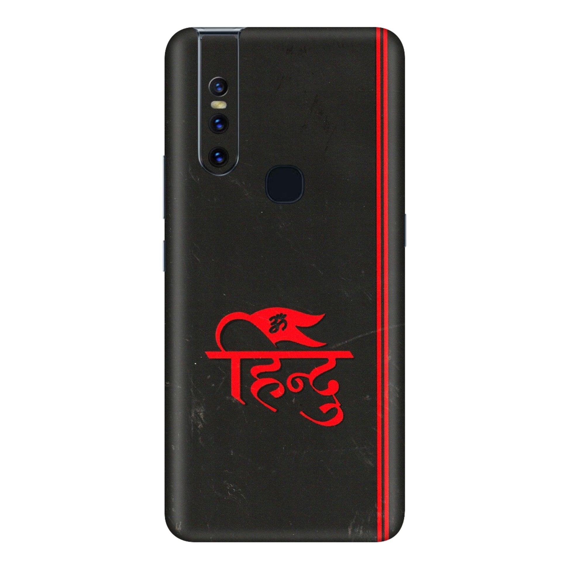 VIVO Z/V/X/T/U/S Series Phone Skins (All Models) - Hindu Black - 3D Embossed Finish (L-153) Vivo V15
