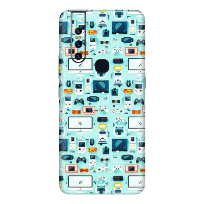 VIVO Z/V/X/T/U/S Series Phone Skins (All Models) - Gadgets Doodle - 3D Embossed Finish (L-184) Vivo V15