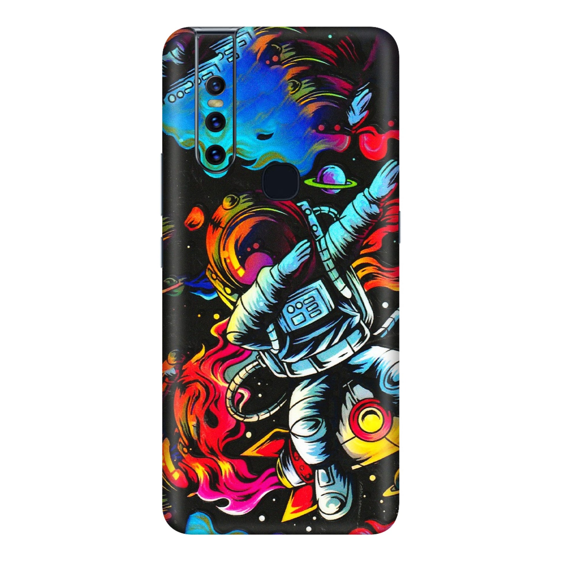 VIVO Z/V/X/T/U/S Series Phone Skins (All Models) - Astronaut Dope - 3D Embossed Finish (L-191) Vivo V15