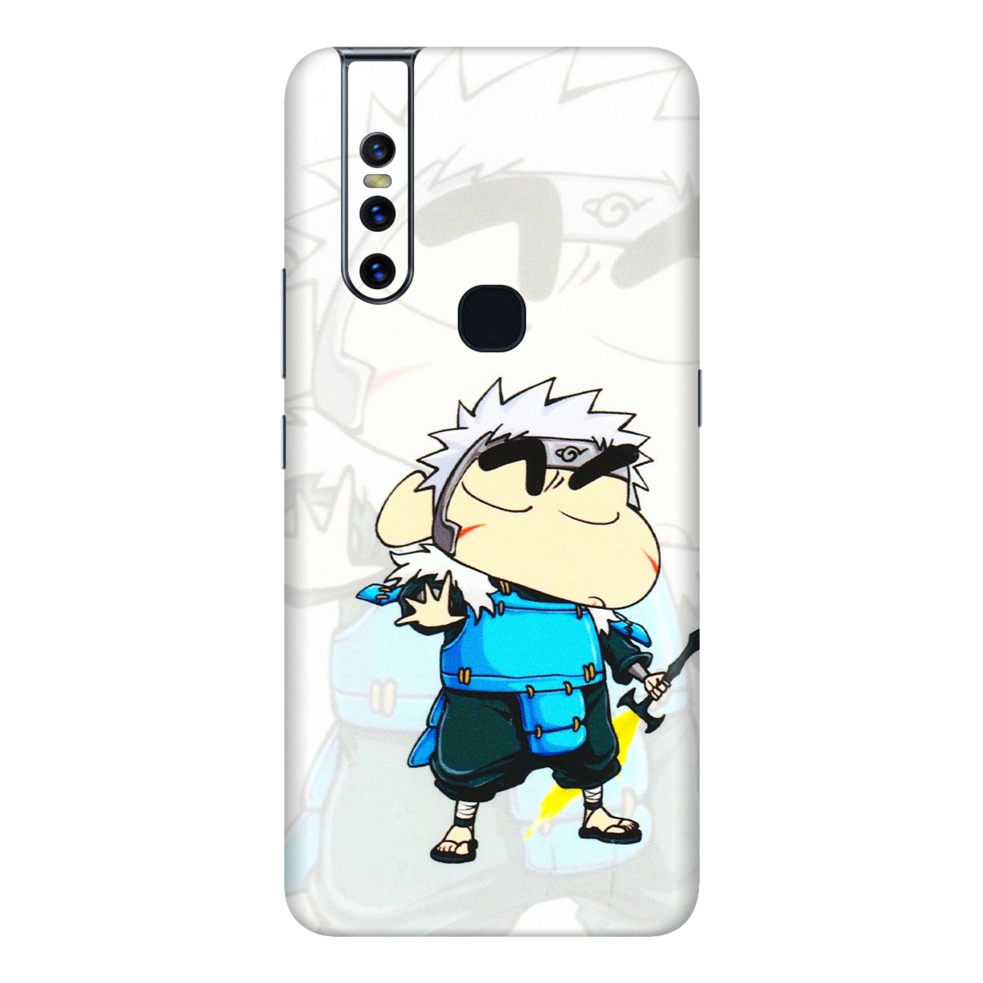 VIVO Z/V/X/T/U/S Series Phone Skins (All Models) - Angry Young Shinchan - 3D Embossed Finish (L-226) Vivo V15