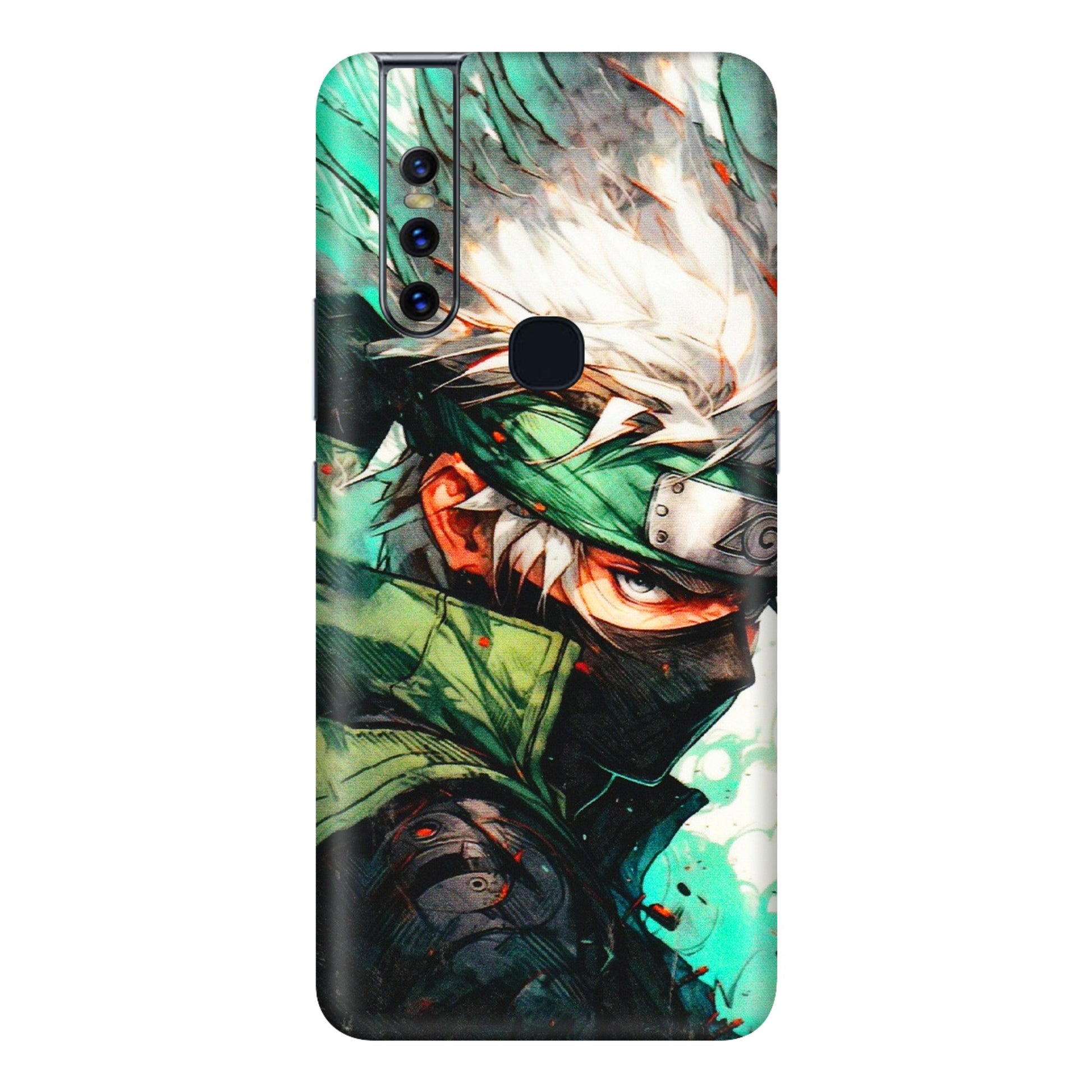 VIVO Z/V/X/T/U/S Series Phone Skins (All Models) - Kakashi Side Profile - 3D Embossed Finish (L-249) Vivo V15