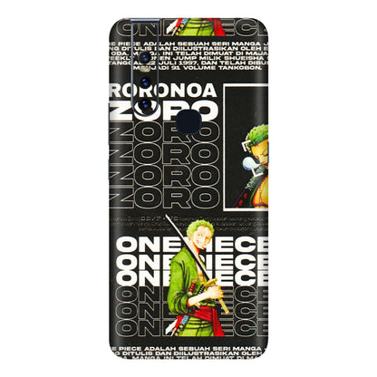 VIVO Z/V/X/T/U/S Series Phone Skins (All Models) - One Piece Zoro - 3D Embossed Finish (L-250) Vivo V15