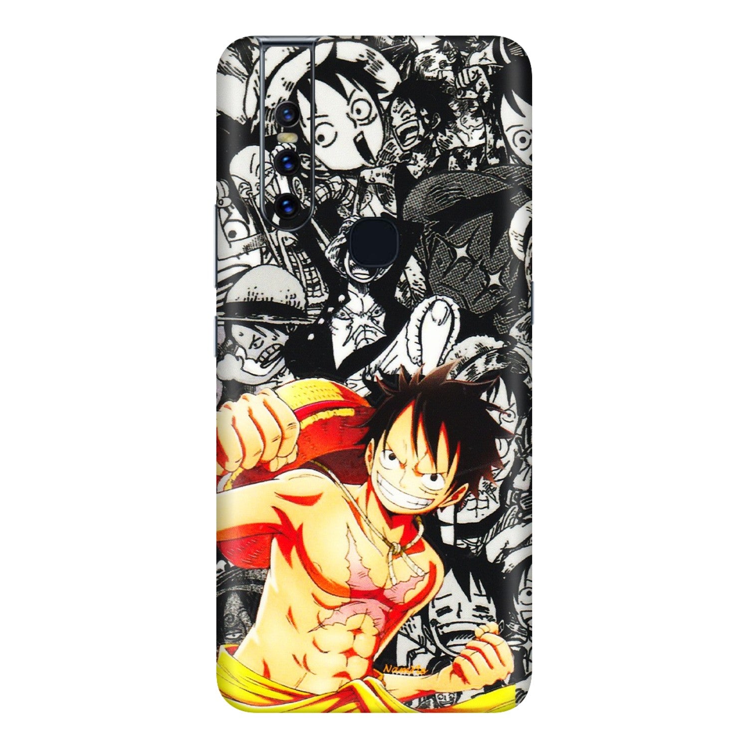 VIVO Z/V/X/T/U/S Series Phone Skins (All Models) - Anime Comics Games Doodles - 3D Embossed Finish (L-27) Vivo V15
