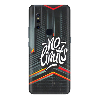 VIVO Z/V/X/T/U/S Series Phone Skins (All Models) - No Limits - 3D Embossed Finish (L-286) Vivo V15