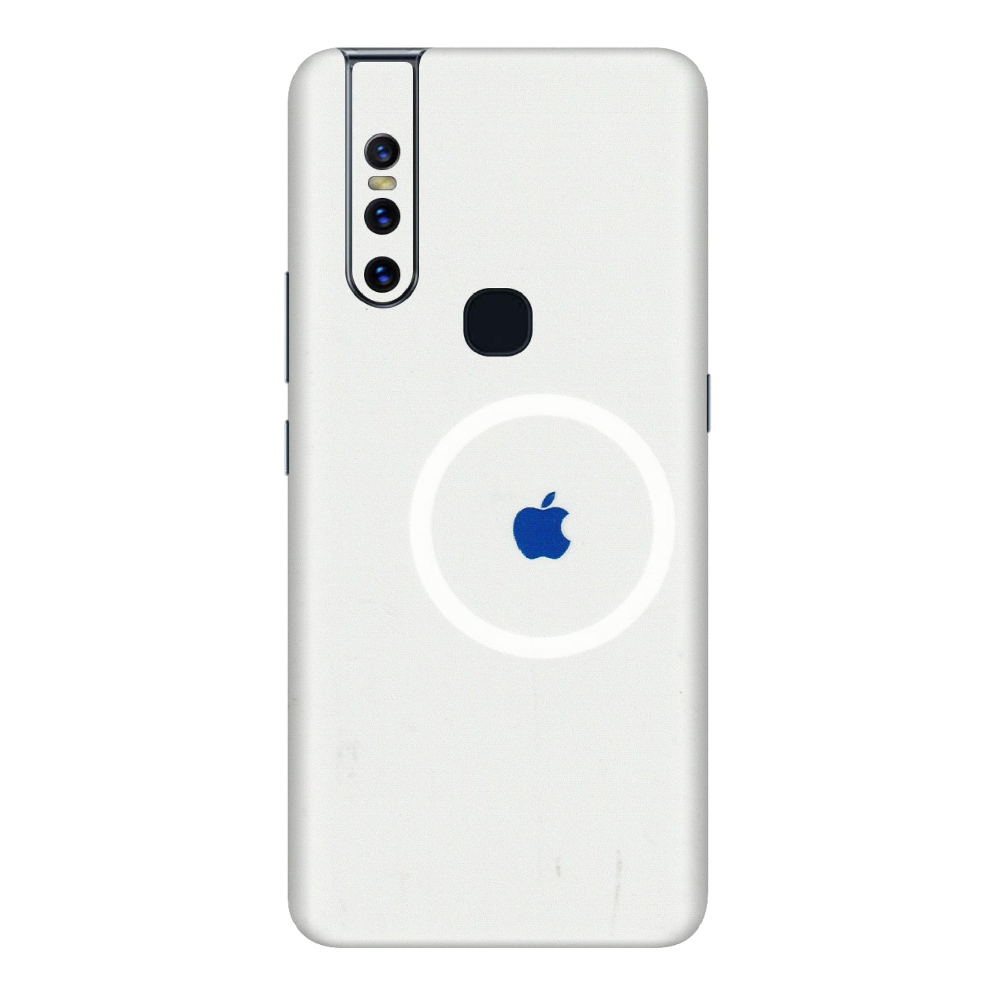 VIVO Z/V/X/T/U/S Series Phone Skins (All Models) - iPhone Magsafe Logo - 3D Embossed Finish (L-320) Vivo V15