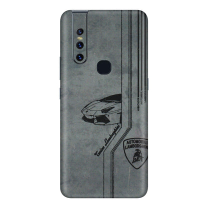 VIVO Z/V/X/T/U/S Series Phone Skins (All Models) - New Lamborgini Aventador - 3D Embossed Finish (L-321) Vivo V15