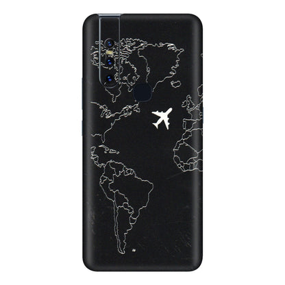 VIVO Z/V/X/T/U/S Series Phone Skins (All Models) - Never Ending Travel - 3D Embossed Finish (L-79) Vivo V15