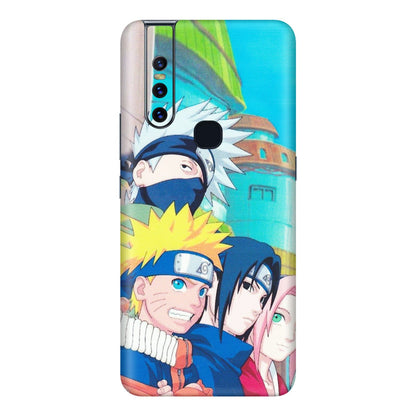 VIVO Z/V/X/T/U/S Series Phone Skins (All Models) - Team Minato And Kakashi - Matte Finish (M-101) Vivo V15
