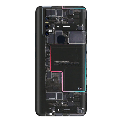 VIVO Z/V/X/T/U/S Series Phone Skins (All Models) - Motherboard Circuit Layout - Matte Finish (M-117) Vivo V15