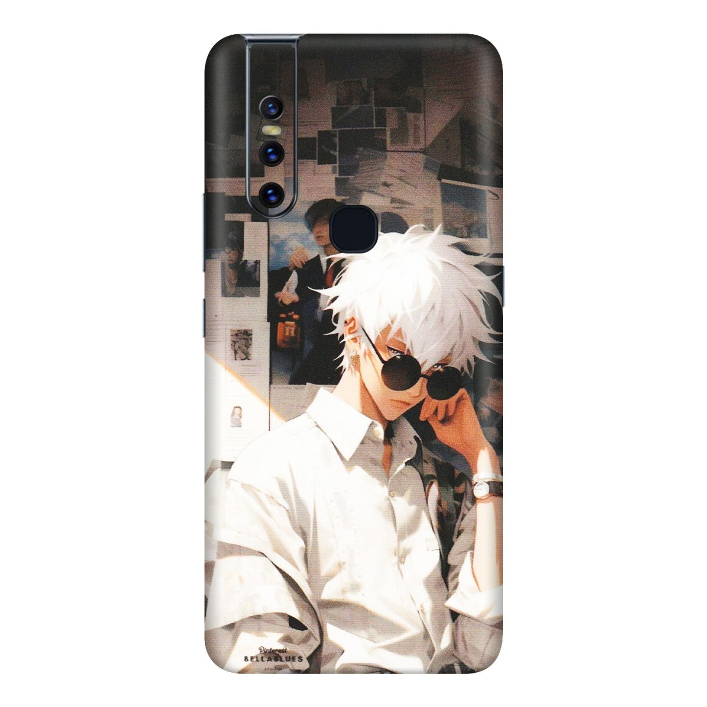 VIVO Z/V/X/T/U/S Series Phone Skins (All Models) - Gojo Satoru Jujustu Kaisen Anime - Matte Finish (M-156) Vivo V15