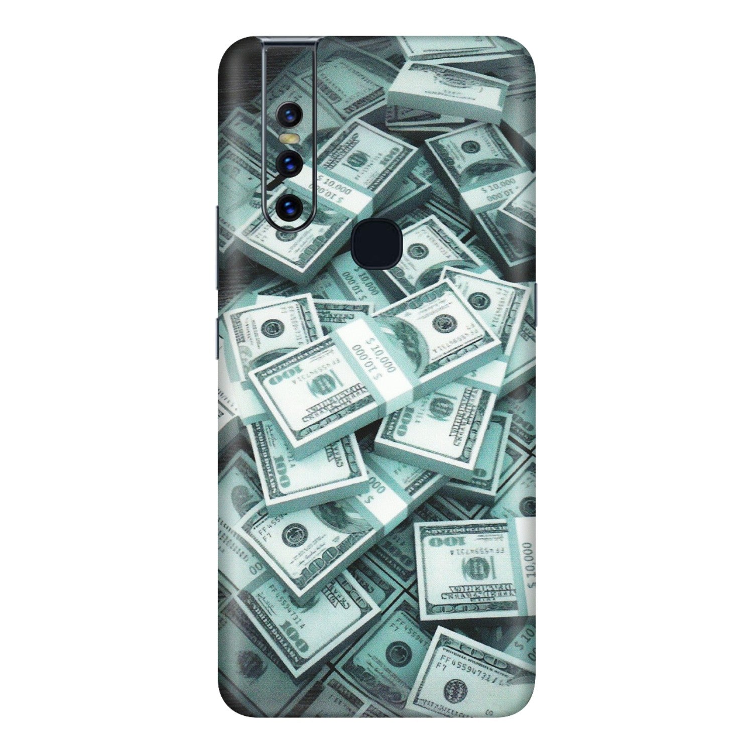 VIVO Z/V/X/T/U/S Series Phone Skins (All Models) - Hundred Dollar Bill - Matte Finish (M-162) Vivo V15