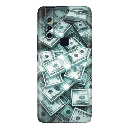 VIVO Z/V/X/T/U/S Series Phone Skins (All Models) - Hundred Dollar Bill - Matte Finish (M-162) Vivo V15