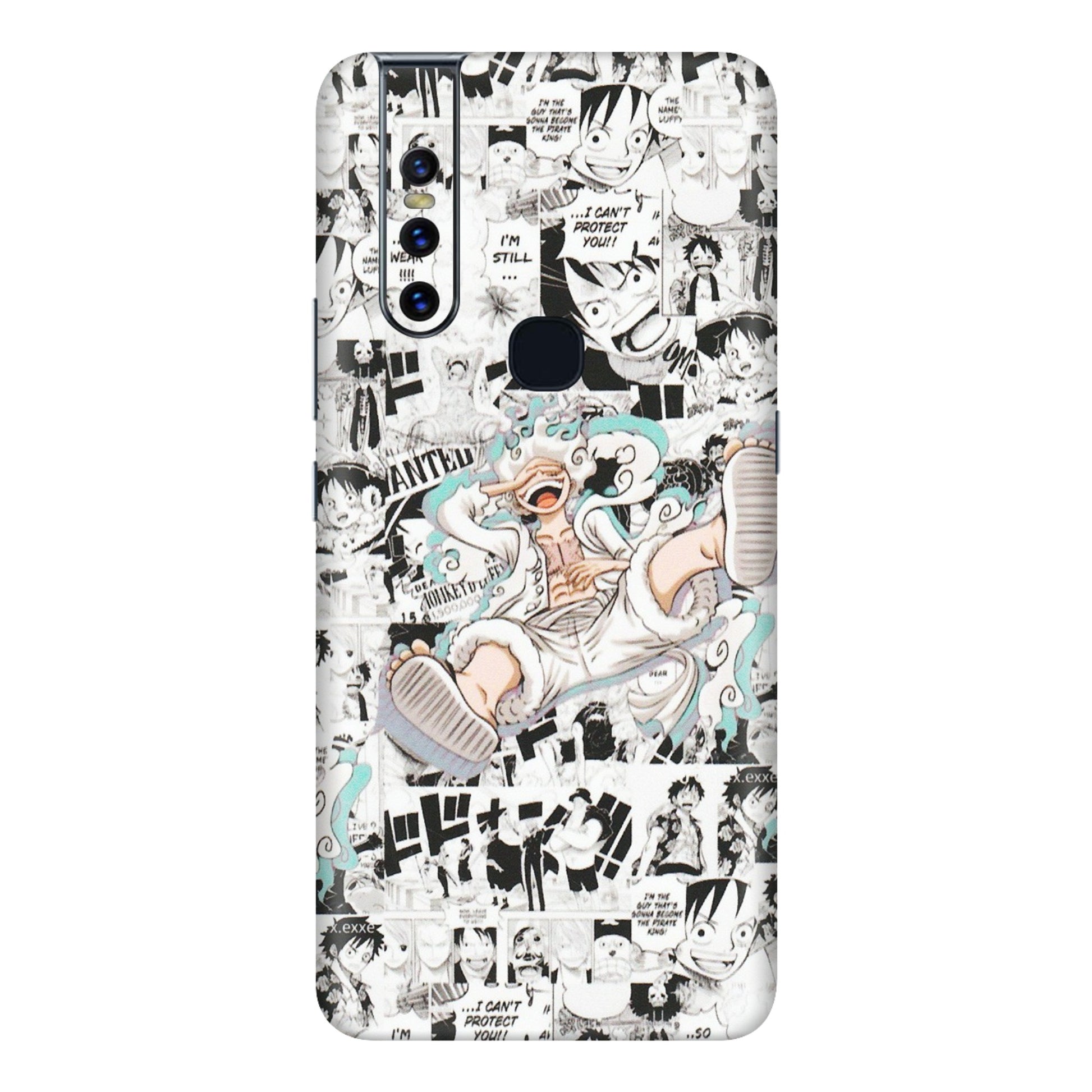 VIVO Z/V/X/T/U/S Series Phone Skins (All Models) - One Piece Comic - Matte Finish (M-168) Vivo V15