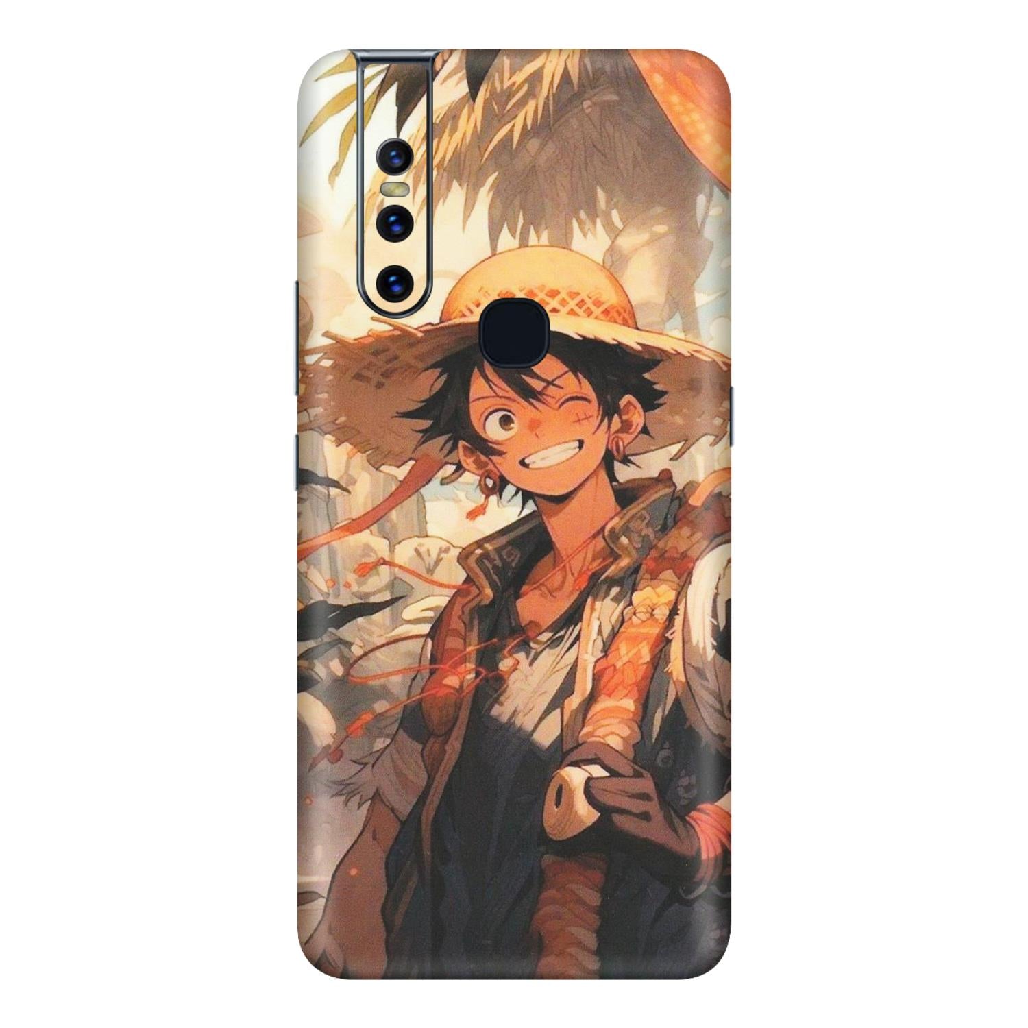 VIVO Z/V/X/T/U/S Series Phone Skins (All Models) - Anime Character Smile - Matte Finish (M-33) Vivo V15