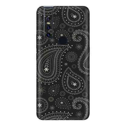 VIVO Z/V/X/T/U/S Series Phone Skins (All Models) - Black Sober Kerry - Matte Finish (M-37) Vivo V15