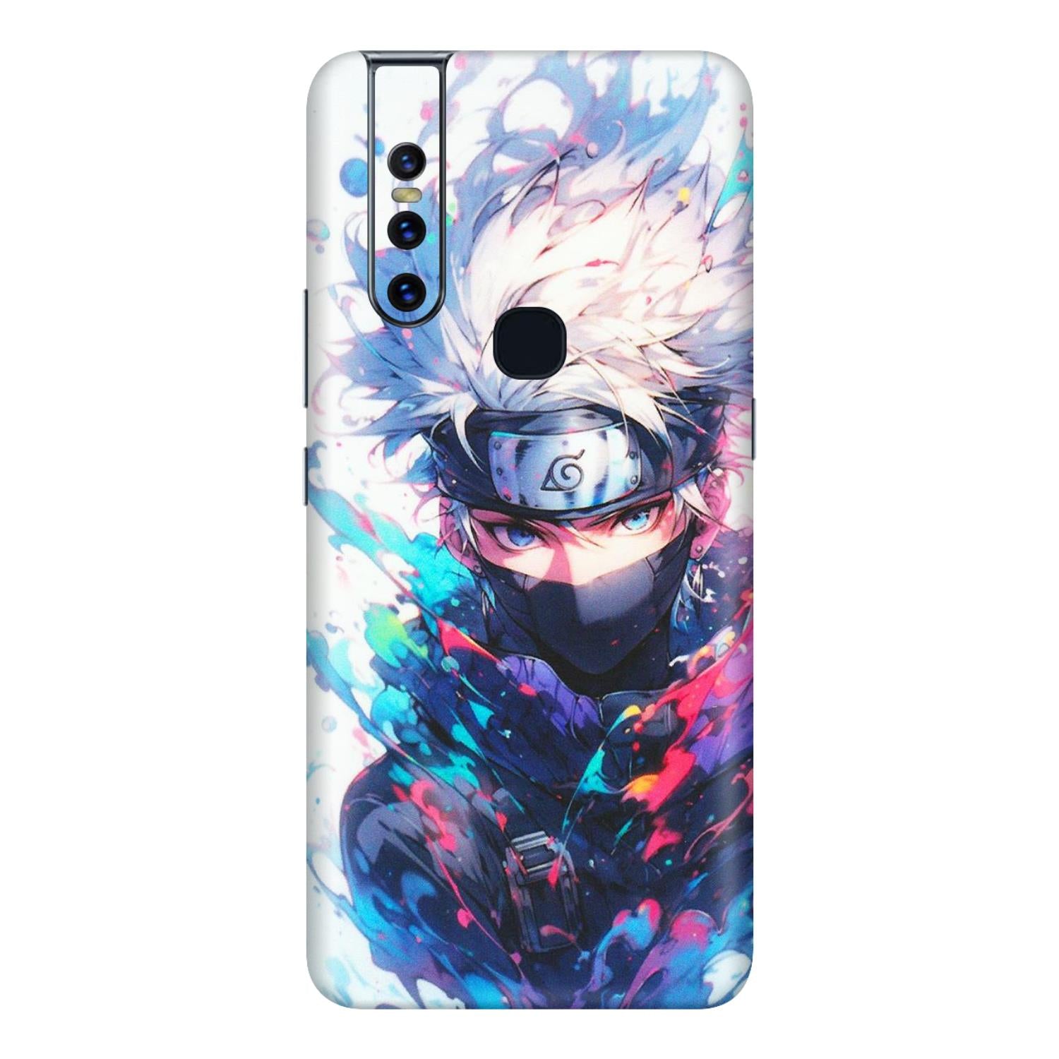 VIVO Z/V/X/T/U/S Series Phone Skins (All Models) - Naruto Face Mask - Matte Finish (M-03) Vivo V15