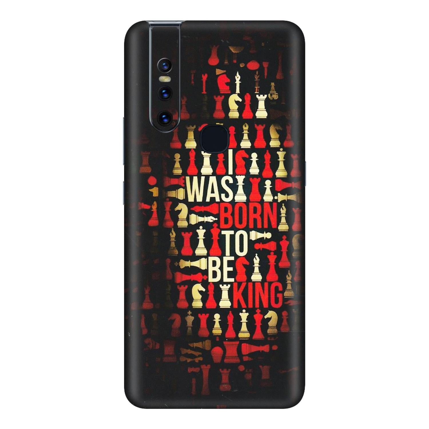 VIVO Z/V/X/T/U/S Series Phone Skins (All Models) - Born To Be King - Matte Finish (M-73) Vivo V15