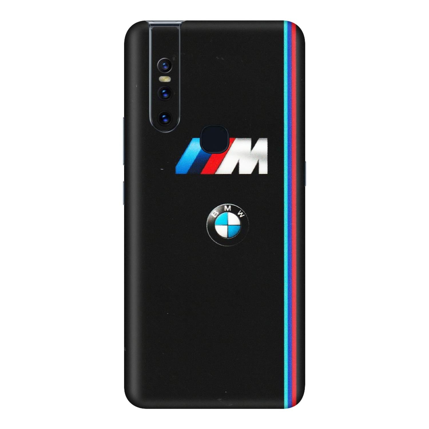 VIVO Z/V/X/T/U/S Series Phone Skins (All Models) - Styling With Black BMW - Matte Finish (M-74) Vivo V15