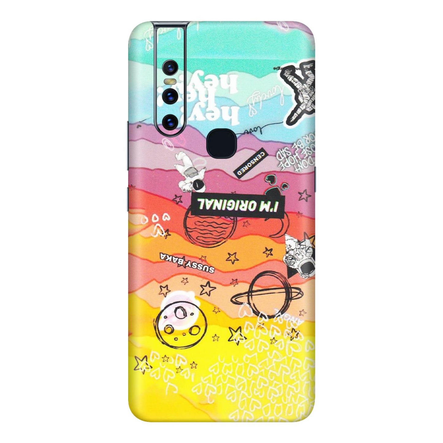 VIVO Z/V/X/T/U/S Series Phone Skins (All Models) - The Original Astronaut - Matte Finish (M-79) Vivo V15