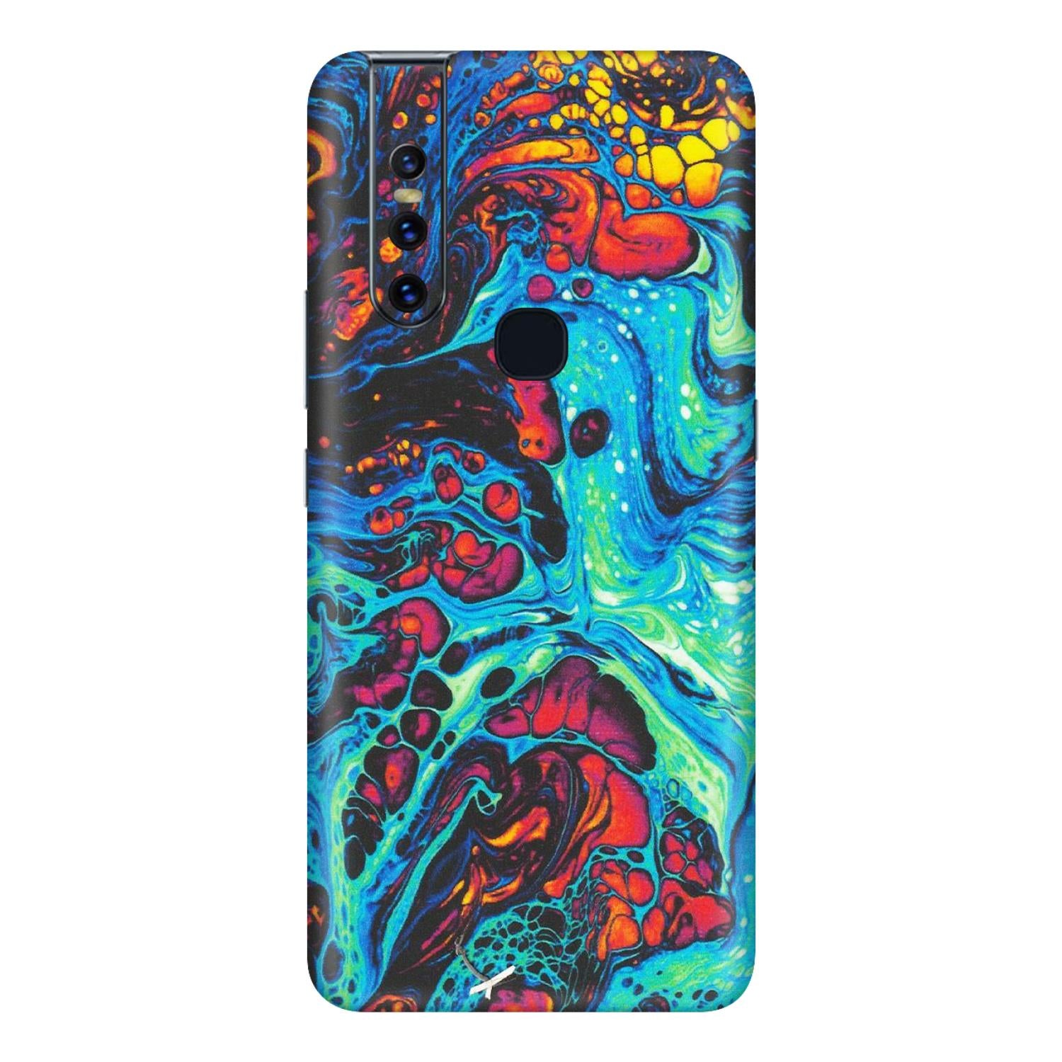 VIVO Z/V/X/T/U/S Series Phone Skins (All Models) - Majestic Galactic Marbel - Matte Finish (M-85) Vivo V15