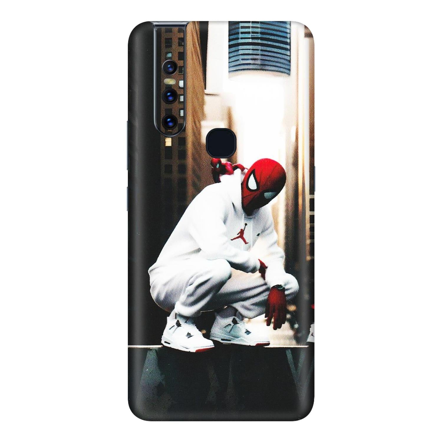 VIVO Z/V/X/T/U/S Series Phone Skins (All Models) - Sportsman Spider Man - Matte Finish (M-94) Vivo V15