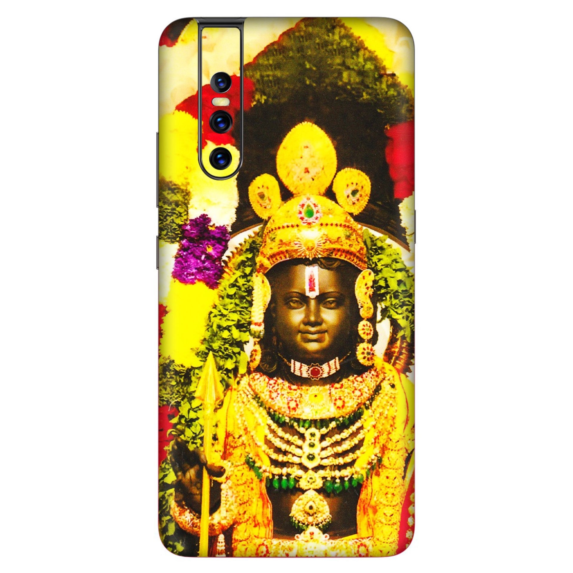 VIVO Z/V/X/T/U/S Series Phone Skins (All Models) - Ram Lalla Ayodhya - 3D Embossed Finish (L-103) Vivo V15 Pro