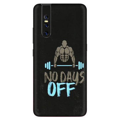 VIVO Z/V/X/T/U/S Series Phone Skins (All Models) - Gym Lover - 3D Embossed Finish (L-127) Vivo V15 Pro