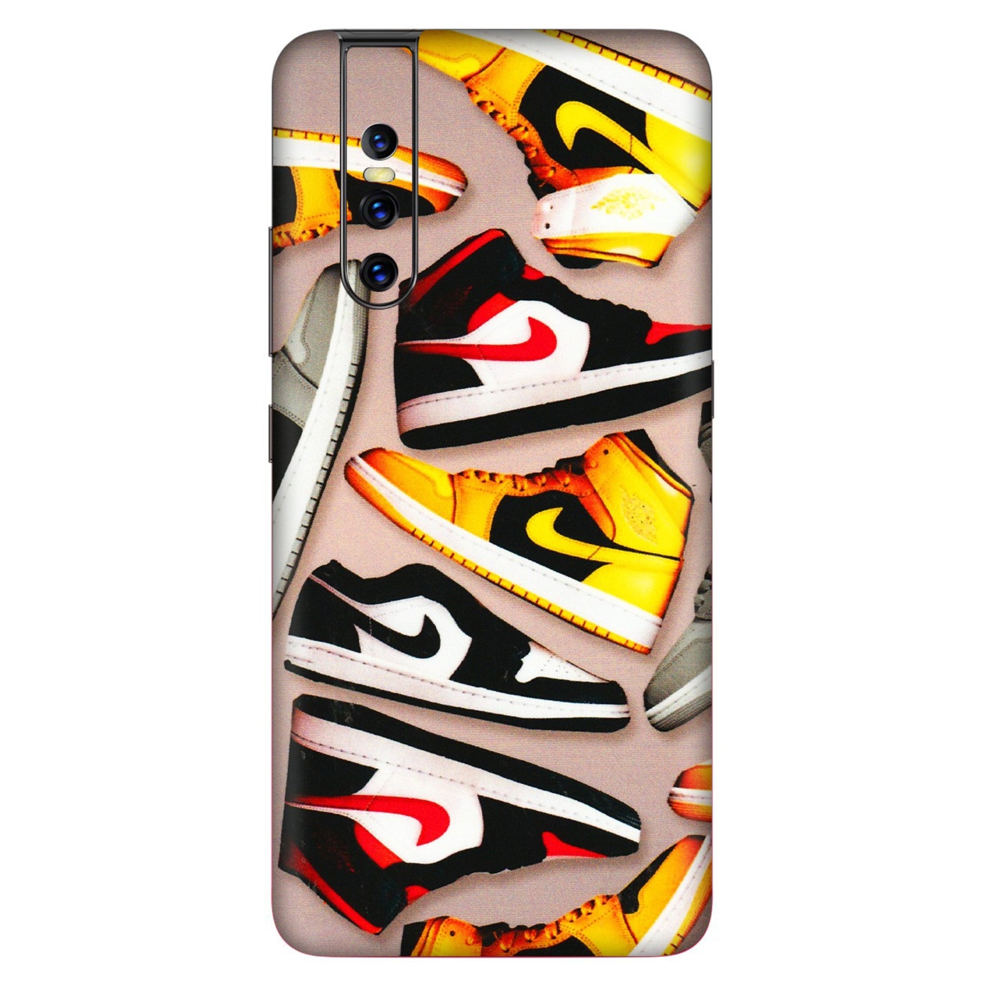 VIVO Z/V/X/T/U/S Series Phone Skins (All Models) - Sneaker Lover - 3D Embossed Finish (L-135) Vivo V15 Pro