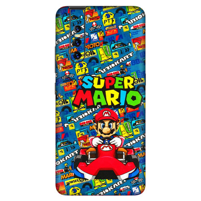 VIVO Z/V/X/T/U/S Series Phone Skins (All Models) - Super Mario Kart - 3D Embossed Finish (L-140) Vivo V15 Pro