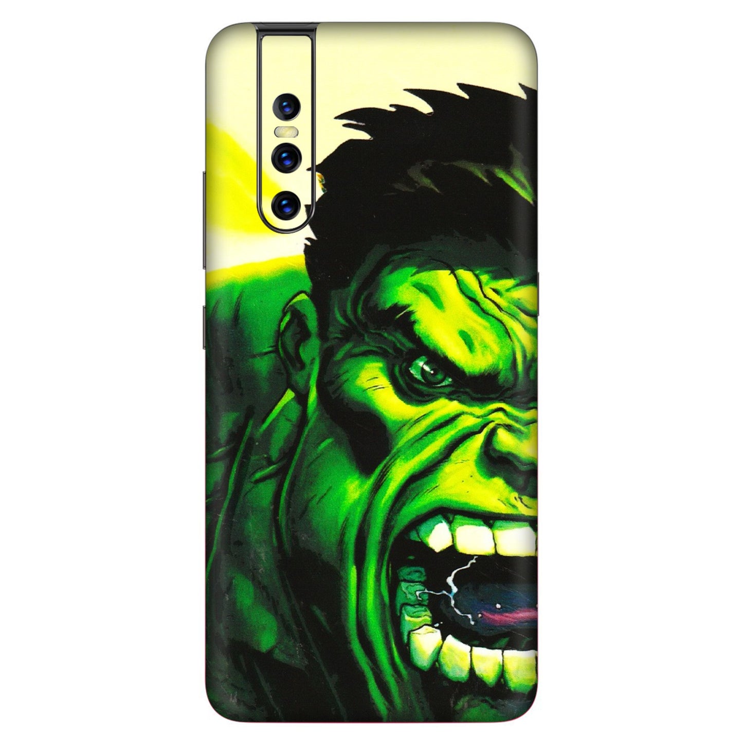 VIVO Z/V/X/T/U/S Series Phone Skins (All Models) - Hulk - 3D Embossed Finish (L-180) Vivo V15 Pro