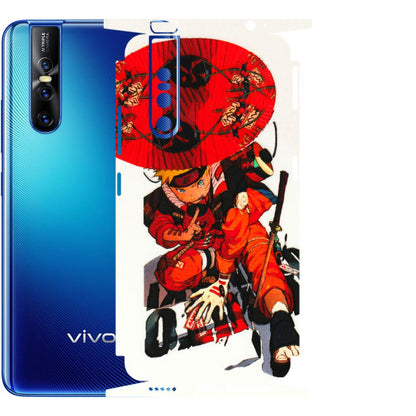 VIVO Z/V/X/T/U/S Series Phone Skins (All Models) - Naruto - 3D Embossed Finish (L-208) Vivo V15 Pro
