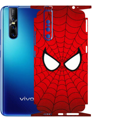 VIVO Z/V/X/T/U/S Series Phone Skins (All Models) - Spidey Eyes - 3D Embossed Finish (L-257) Vivo V15 Pro