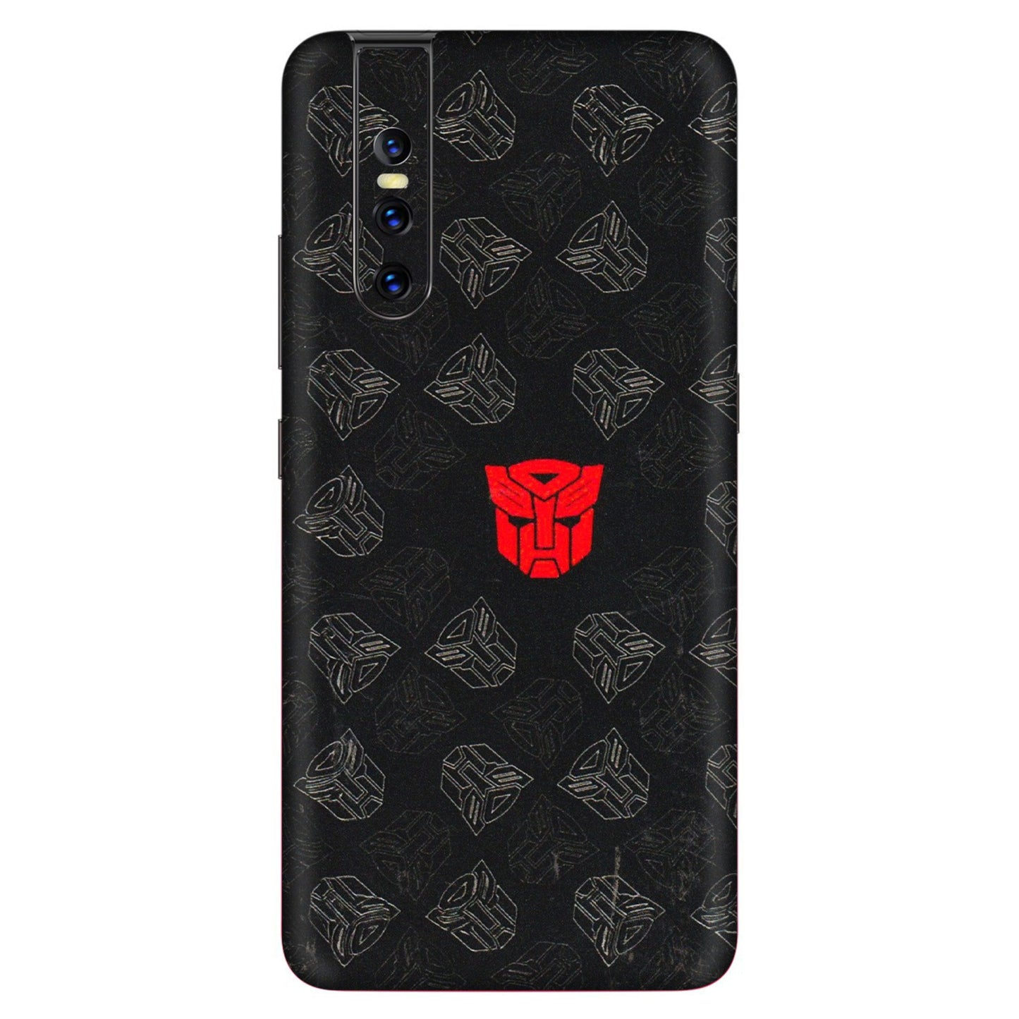 VIVO Z/V/X/T/U/S Series Phone Skins (All Models) - Transformers Devastation - 3D Embossed Finish (L-301) Vivo V15 Pro