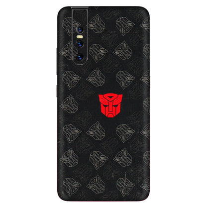 VIVO Z/V/X/T/U/S Series Phone Skins (All Models) - Transformers Devastation - 3D Embossed Finish (L-301) Vivo V15 Pro