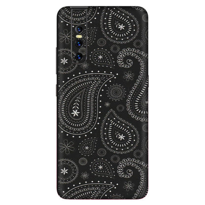 VIVO Z/V/X/T/U/S Series Phone Skins (All Models) - Black Sober Kerry - Matte Finish (M-37) Vivo V15 Pro